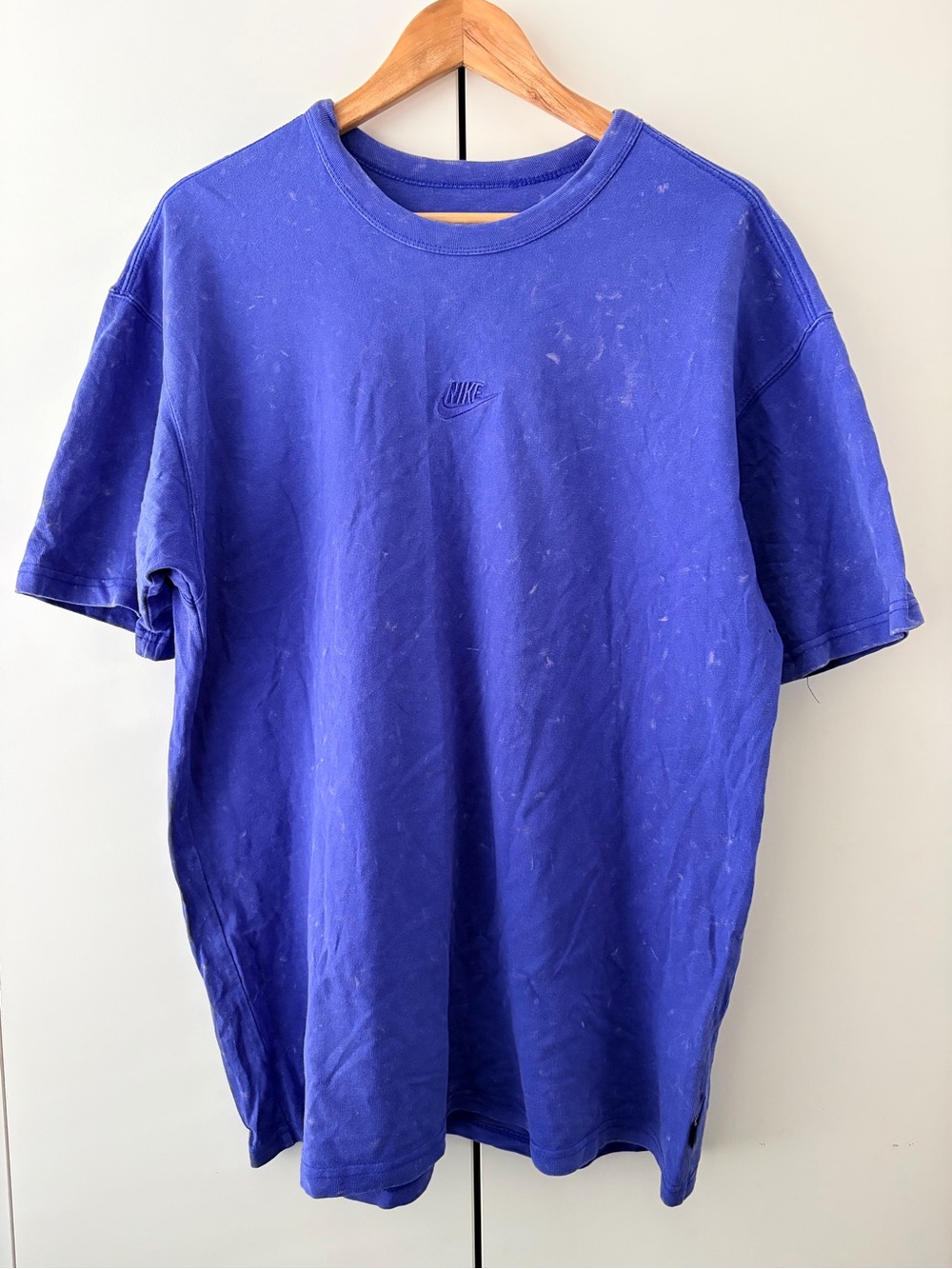 Nike Men's Deep Blue Short Sleeve Crew Tee